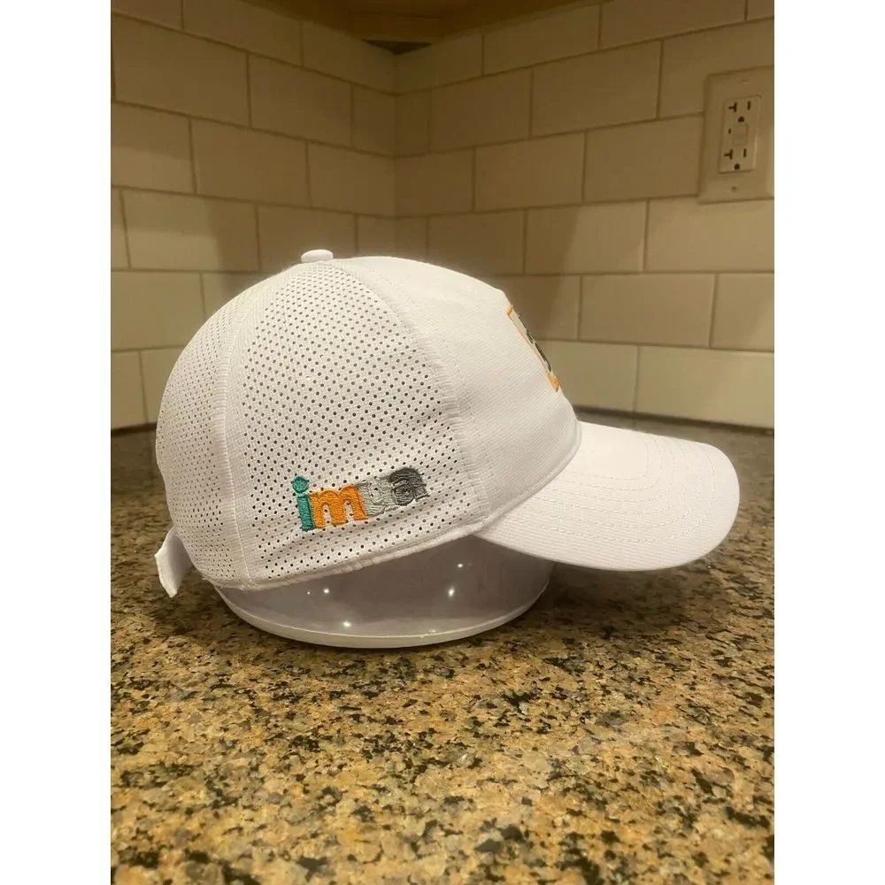 San Antonio 93 Embroidered Hat Strap Back‎ Adjustable White Running Outdoor Cap